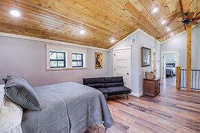 Riverfront Mountain View Cabin w/ Deck & Grill!