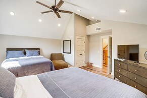 Riverfront Mountain View Cabin w/ Deck & Grill!