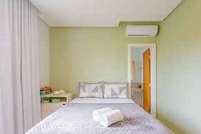 IT22 Lindo Apto 3 Quartos a Beira Mar