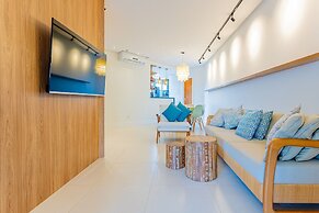 IT22 Lindo Apto 3 Quartos a Beira Mar