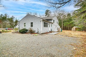 2 Mi to Beach: East Falmouth Home w/ Game Room