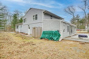 2 Mi to Beach: East Falmouth Home w/ Game Room