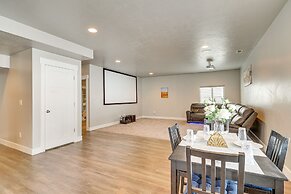 Lovely Walk-out Apt w/ Movie Screen: 20 Mi to Slc!