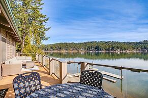 Coeur D'alene Lakefront Home: Private Dock & Beach