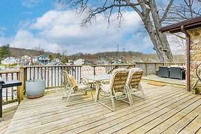 Waterfront Lake Hopatcong Home w/ Boat Dock!