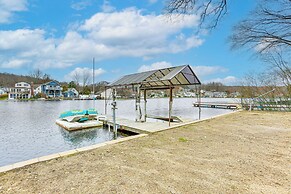 Waterfront Lake Hopatcong Home w/ Boat Dock!