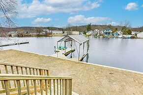 Waterfront Lake Hopatcong Home w/ Boat Dock!