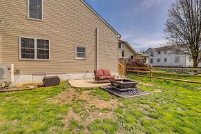 Spacious North East Home w/ Fenced Yard & Fire Pit
