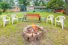 Waterfront Home w/ Dock & Fire Pit in Pine River