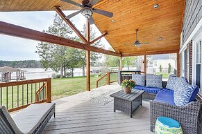 Waterfront Lake Gaston Home w/ Private Dock!