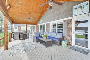 Waterfront Lake Gaston Home w/ Private Dock!