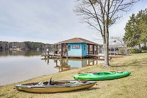 Waterfront Lake Gaston Home w/ Private Dock!