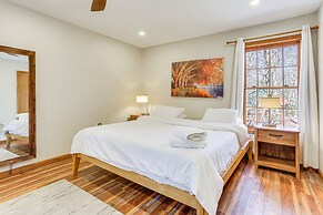 Forest-view Deck & Fire Pit: Poconos Escape!