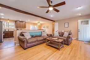 Game Room & Fire Pit: Chic Pocono Pines Home!