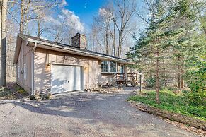 Game Room & Fire Pit: Chic Pocono Pines Home!