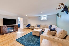 Game Room & Fire Pit: Chic Pocono Pines Home!