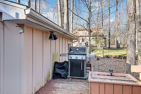 Game Room & Fire Pit: Chic Pocono Pines Home!