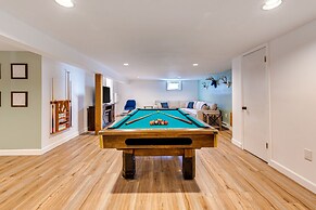 Game Room & Fire Pit: Chic Pocono Pines Home!