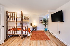 Game Room & Fire Pit: Chic Pocono Pines Home!