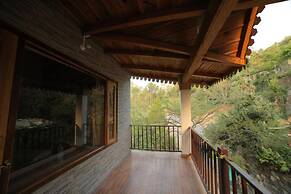 Goroomgo Wooden Umbrella Bhimtal