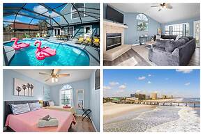 Twin Palms Beach House - Pool Hottub Game Room