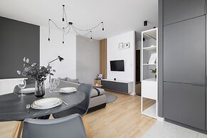 Black and Grey Apartment by Renters