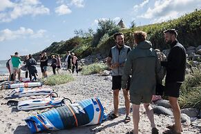 Sct Knudsborg, Brenderup 58-beds, on the Beach