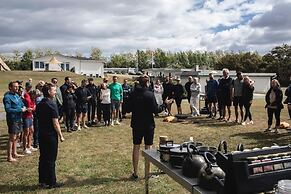 Sct Knudsborg, Brenderup 58-beds, on the Beach