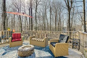 Tobyhanna Home w/ Fire Pit: 1 Mi to Lake Carobeth!