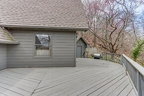 Riverfront Baxter Springs Home w/ Deck & Grill!