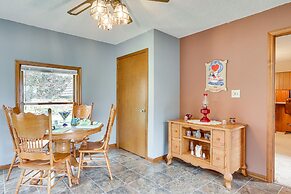 Riverfront Baxter Springs Home w/ Deck & Grill!