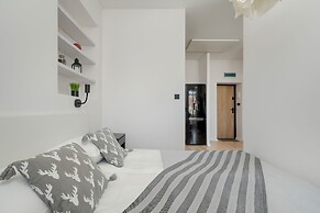 White Studio With Balcony by Renters