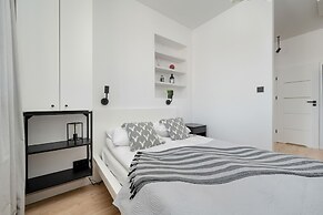White Studio With Balcony by Renters