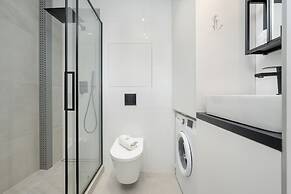 White Studio With Balcony by Renters