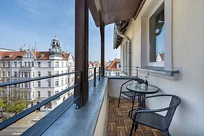 White Studio With Balcony by Renters