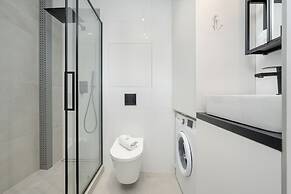 White Studio With Balcony by Renters