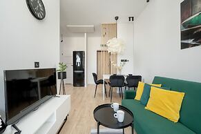 White Studio With Balcony by Renters