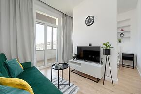 White Studio With Balcony by Renters