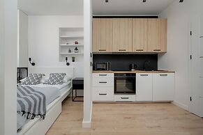 White Studio With Balcony by Renters