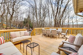 Family-friendly Albrightsville Cabin: Deck & Views