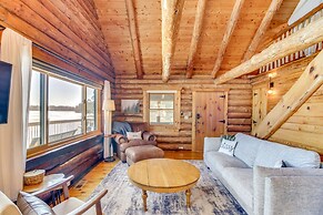 Lakefront Park Rapids Cabin w/ Decks & Boat Dock!