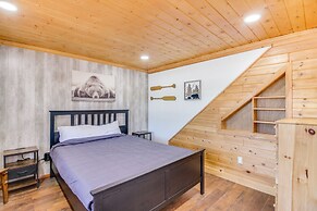 Lakefront Park Rapids Cabin w/ Decks & Boat Dock!