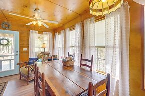 Lakefront Delta Cabin Rental w/ Boat Dock + Deck!