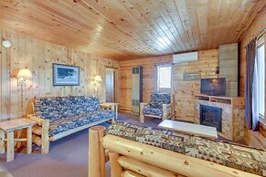 Lake Access, Boat Slip: Wooded Park Rapids Cabin!