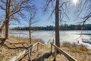 Fire Pit + Lake Access: Scenic Park Rapids Cabin