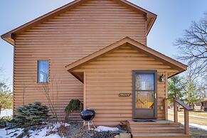 Fire Pit + Lake View: Cozy Park Rapids Cabin