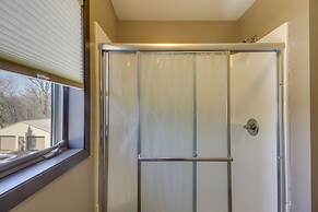 Fire Pit + Lake View: Cozy Park Rapids Cabin