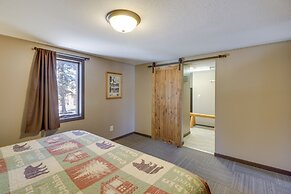 Fire Pit + Lake View: Cozy Park Rapids Cabin