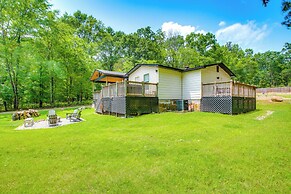 Riverfront Royal Home w/ Hot Tub & Fire Pits!