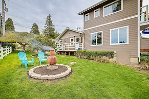 Beautiful Birch Bay Retreat w/ Deck & Fire Pit!